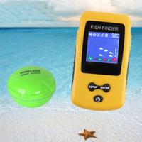 TL86 draagbare draadloze kleurenscherm vissen apparaat Fishfinder - thumbnail