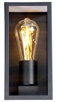 ECO-Light KARO 1100110 Buitenlamp (wand) E27 Zwart - thumbnail