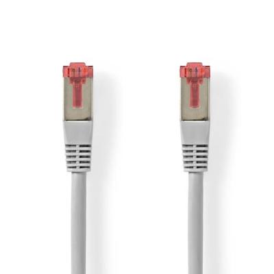 Nedis CAT6 Netwerkkabel | RJ45 Male | RJ45 Male | SF/UTP | 2.00 m | Rond | PVC | Grijs | Label - CCGL85220GY20