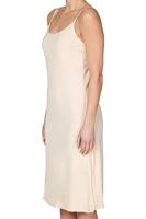 Gaubert Onderjurk Extra lang - Spaghetti bandjes - Lange neglige - Verstelbare bandjes - thumbnail