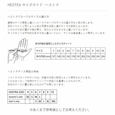 Hestra Topo 3 Vinger Handschoen Navy/Brown 10 - thumbnail