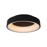 Lucide MIRAGE - Plafonnière - Ø 38 cm - LED Dimb. - 1x22W 2700K - Zwart - thumbnail