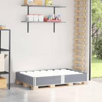 VidaXL Palletopzetrand 150x100 cm massief grenenhout grijs - thumbnail