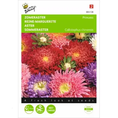 Callistephus, Zomeraster Prinses gemengd