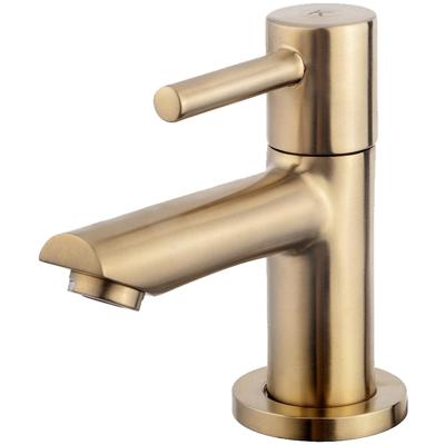 Wiesbaden Amador Fonteinkraan - Toiletkraan - Koudwaterkraan - Kiwa - 1/2 - Geborsteld Messing