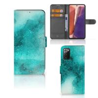 Hoesje Samsung Galaxy Note 20 Painting Blue - thumbnail