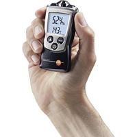 testo 610 Luchtvochtigheidsmeter (hygrometer) 0 % Hrel 100 % Hrel Dauwpunt/schimmel waarschuwingsweergave - thumbnail