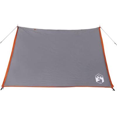 VidaXL Tent 2-persoons waterdicht grijs en oranje VidaXL Tent 2-persoons waterdicht grijs en oranje