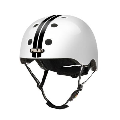 Melon helm urban active straight black white m-l