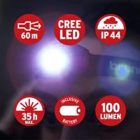 Brennenstuhl LuxPremium KL 100 Hoofdlamp LED werkt op batterijen 100 lm 10 h - thumbnail