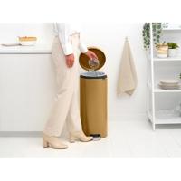 Brabantia pedaalemmer NewIcon 30 liter warm gold - thumbnail