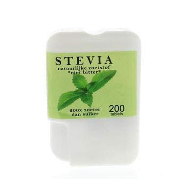 Beautylin Stevia niet bitter dispenser 200 Tabletten Beautylin Stevia niet bitter dispenser 200 Tabletten