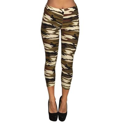 Legging Leger Camouflage Print