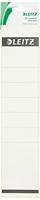 Leitz rugetiketten, zelfklevend, ft 6,1 x 28,5 cm, pak van 10 stuks, wit - thumbnail