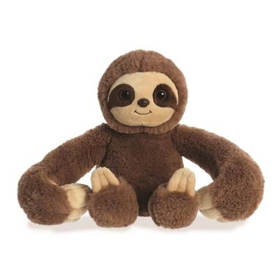 Aurora Knuffel Luiaard Hang-n-swing Junior 33 Cm Pluche Bruin Aurora Knuffel Luiaard Hang-n-swing Junior 33 Cm Pluche Bruin