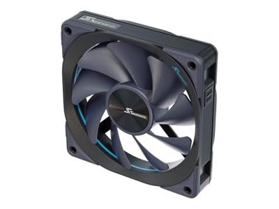 Seasonic MagFlow 1-Fan Kit PC-ventilator Zwart (b x h x d) 124.2 x 120.4 x 26.6 mm