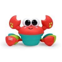 BRIGHT STARTS Babyspeelgoed 6M+ Muzikale krab om achteraan te jagen, speelgoed voor grove en fijne motoriek, obstakelsensoren, rood - thumbnail