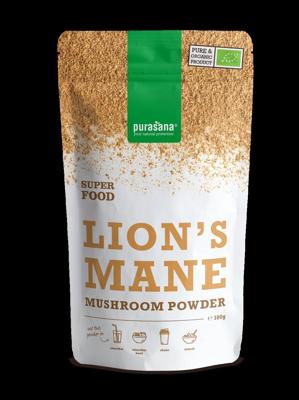 Purasana Lion's mane poeder bio 100 Gram