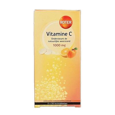 Roter Vitamine C 1000mg Sinaasappel Abrikoos Bruistabletten Roter Vitamine C 1000mg Sinaasappel Abrikoos Bruistabletten