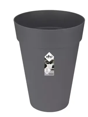 Elho Loft urban round high 35 antraciet