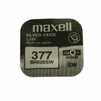 Knoopcel Maxell SR626SW 377 1,55 V Knoopcelbatterij - thumbnail