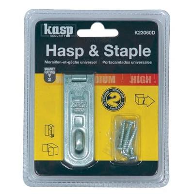 Kasp Overvalslot met sluitplaat 60 mm Staal K23060D 1 stuk(s) - thumbnail
