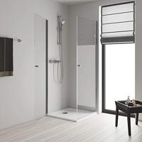 GROHE Grohtherm-1000 Performance renovatieset thermostatisch met koppelingen met glijstang 60cm en hoofddouche 2 standen chroom 34783000 - thumbnail