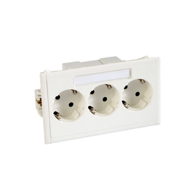 Schneider Electric 5940111 Inbouwdoos Wandcontactdoos dubbel 1 stuk(s) Wit