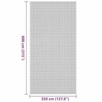 Tenttapijt Groen 800 x 350 cm Polyester - thumbnail