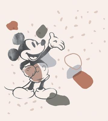 Komar Into Adventure Fotobehang Disney - Mickey Mouse - Organic Shapes - IADX5-045