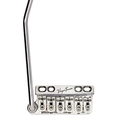 VegaTrem VT1 UltraTrem Standard Stainless Steel Left-Handed brug voor elektrische gitaar VegaTrem VT1 UltraTrem Standard Stainless Steel Left-Handed brug voor elektrische gitaar