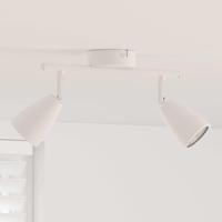 VidaXL Plafondspot met schijnwerpers wit 25.5 x 8 x 16 cm metaal - thumbnail