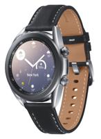 Samsung Galaxy Watch 3 Smartwatch Bluetooth, behuizing 45 mm, staal, lederen band, satuurmeter, valherkenning, sportbewaking, 53,8 g, accu 340 mAh, IP68, Mystic Black [Italiaanse versie] - thumbnail