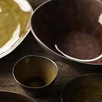 SERAX - Pure - Dinerbord M 28cm bruin - thumbnail