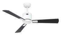 CasaFan ECO NEO III 103 WE-WN/SI WiFi Flügel Wenge/silber Plafondventilator 16 W (Ø x h) 103 cm x 360 mm Wit Met afstandsbediening, Timer, Met wintermodus, - thumbnail