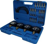 Brilliant Tools BT581200 Synchrone carburateur-testapparaat, met 4 synchrone klokken, 26-delig - thumbnail