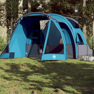VidaXL Tunneltent 4-persoons waterdicht blauw VidaXL Tunneltent 4-persoons waterdicht blauw