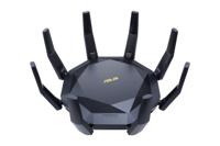 ASUS RT-AX89X Gaming Router (Ai Mesh WLAN System, WiFi 6 AX6000, 10G RJ45, 10G SFP+, 2.2 GHz QC CPU, AiProtection Pro, USB 3.1, WPA3) - thumbnail
