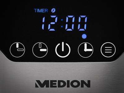 Programmeerbaar filterkoffiezetapparaat met karaf - MEDION - MD 18458 - isotherm - 900W - 1,2 L