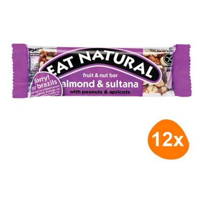 Eat Natural - Fruit & Nut Almond & Sultana - 12 stuks