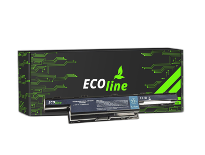 EcoLine - AS10D31 AS10D41 AS10D51 AS10D71 Batterij Compatibel Met De Acer Aspire 5740G 5741G 5742G 5749Z 5750G 5755G / 11.1V 6600mAh