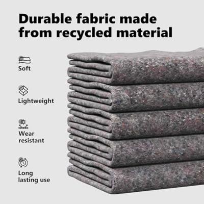VidaXL Verhuisdekens 5 pcs grijs 150 x 200 cm stof