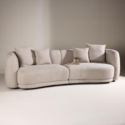 Nohr 3-zits Bank 'Macrina' Bouclé, kleur Beige