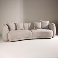 Nohr 3-zits Bank 'Macrina' Bouclé, kleur Beige - thumbnail