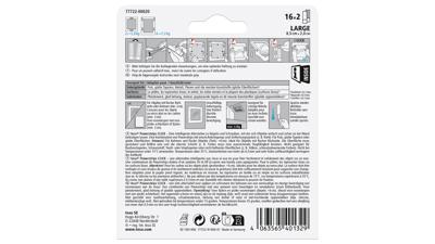 tesa Powerstrips CLICK Large 16x 2 stuks (l x b) 85 mm x 20 mm Inhoud: 16 paar