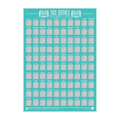 Gift Republic Kraskaart - 100 Boeken