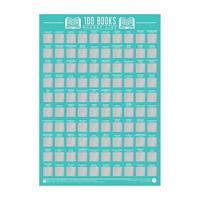 Gift Republic Kraskaart - 100 Boeken - thumbnail