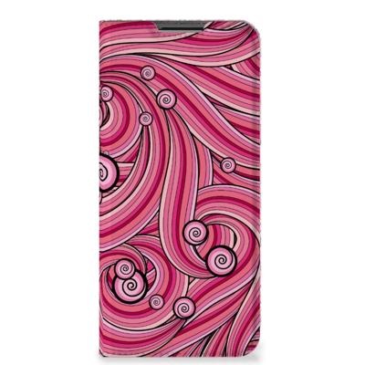OPPO A54 5G | A74 5G | A93 5G | Bookcase | Swirl Pink OPPO A54 5G | A74 5G | A93 5G | Bookcase | Swirl Pink