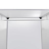 VidaXL Kast met 9 compartimenten modulair 109x36,5x143 cm wit - thumbnail