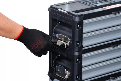 BGS technic hard shell tool box attachment with 2 drawers
